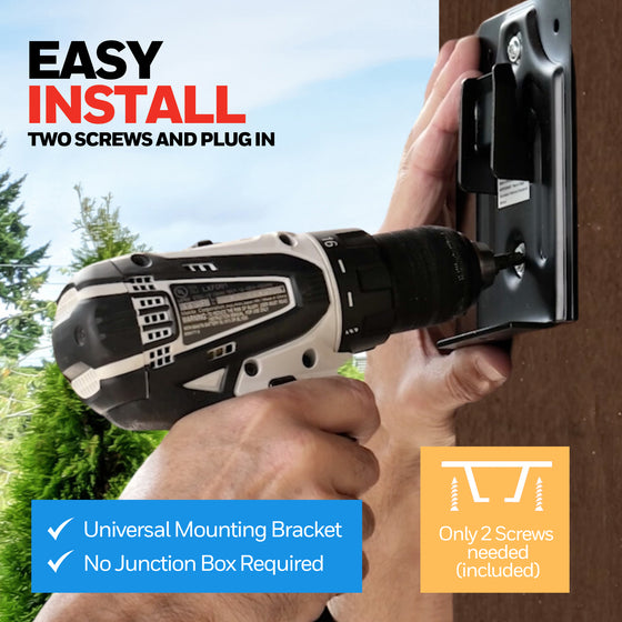 Honeywell Wet-Rated Wall-Mount Oscillating Fan with Remote