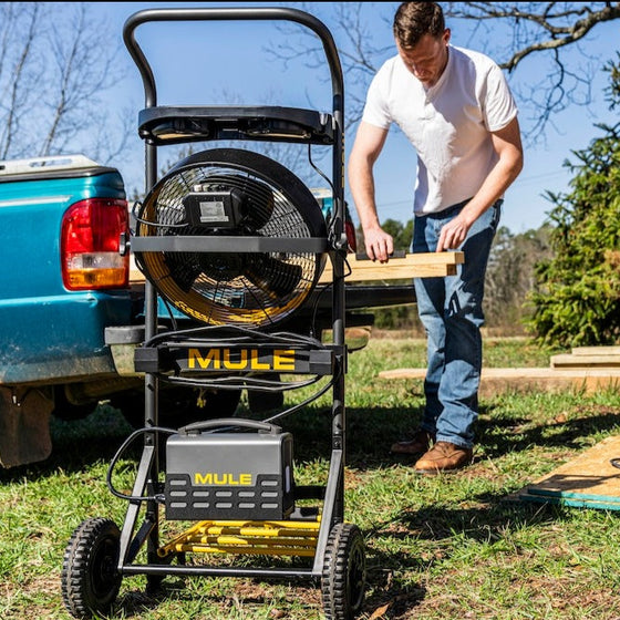 Mobile Workshop with Portable Power Station