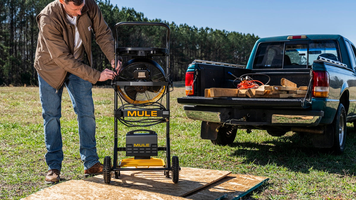 Mobile Workshop with Portable Power Station
