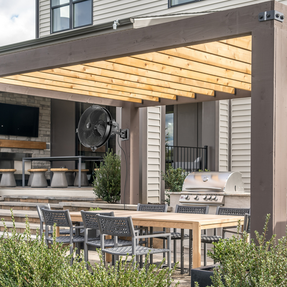 MULE Wet Rated Wall Fan XL