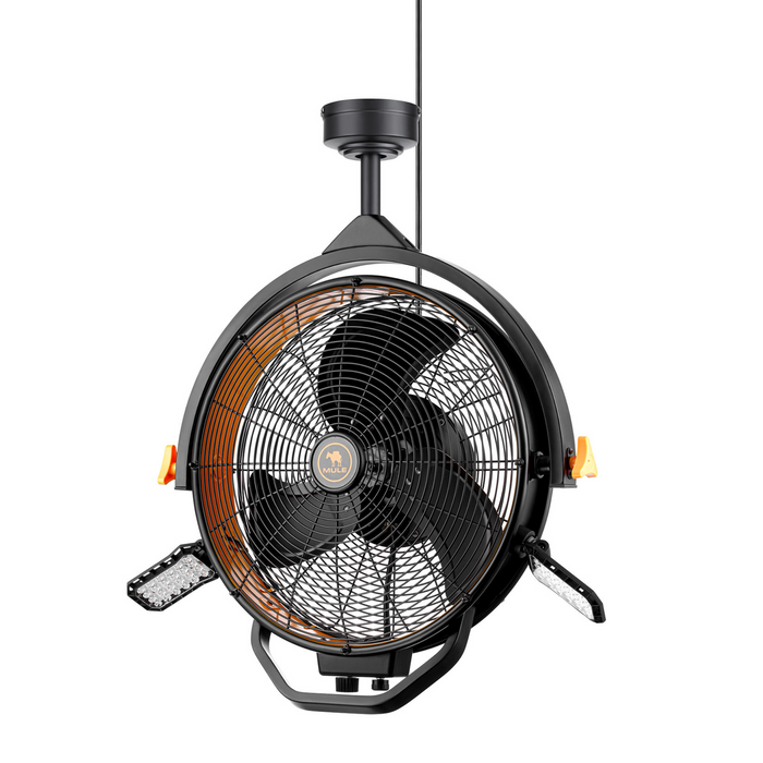 Garage Fan XL with Work Lights